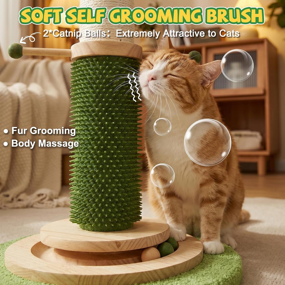 51'' Extra Tall Cat Scratching Post,Heavy Duty Thick Sisal for Indoor Adult