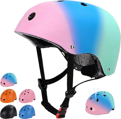 Kids Bike Helmet, Adjustable Toddler Helmet for Ages 3-5-8-14 | CPSC Certified, ABS+EPS, 11 Vents, Lightweight, Dial Fit for Boys Girls Youth, Multi-Sport Bicycle Scooter Skateboard Cycling