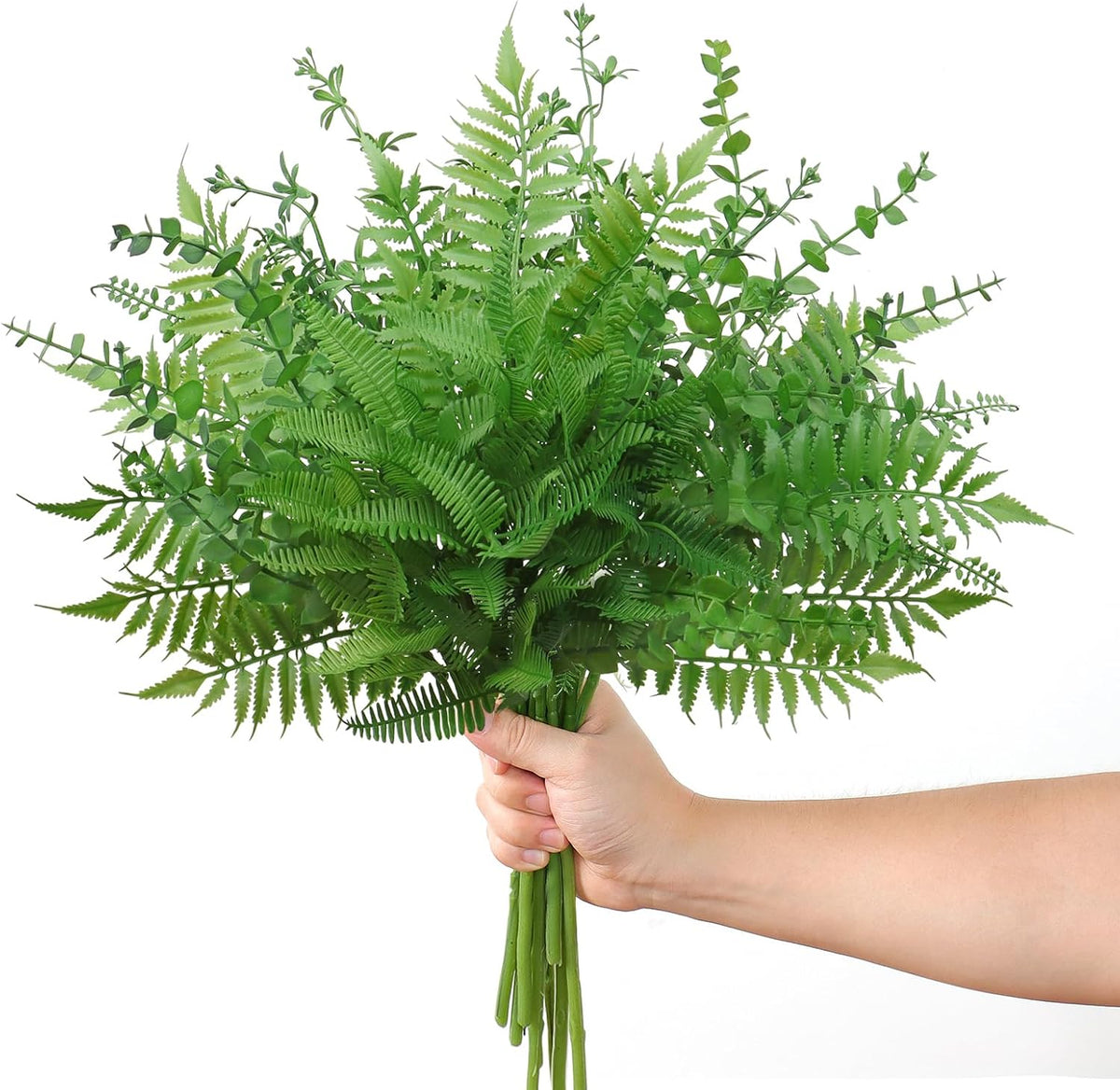 20 PCS Artificial Fall Plants Outdoor Faux Fall Wheat Grass