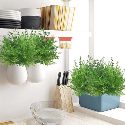20 PCS Artificial Fall Plants Outdoor Faux Fall Wheat Grass