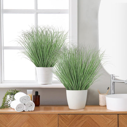 20 PCS Artificial Fall Plants Outdoor Faux Fall Wheat Grass