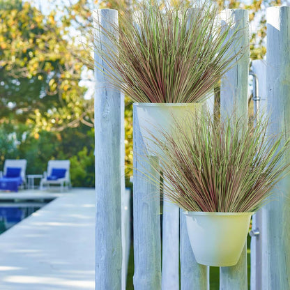 20 PCS Artificial Fall Plants Outdoor Faux Fall Wheat Grass