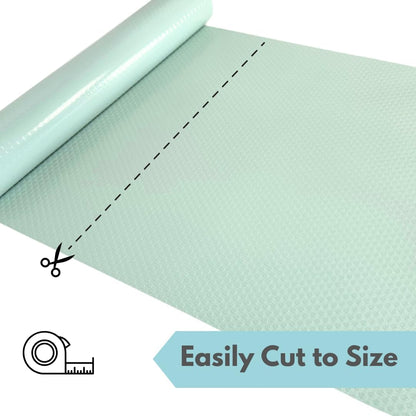 Tank Liner, 17.7" x 59", Bearded Dragon Gecko, Turquoise