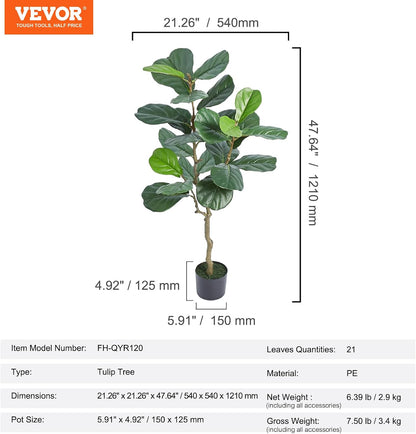 Artificial Olive Tree, 5 FT Tall Faux Plant, Secure PE Material & Anti-Tip Tilt Protection Low-Maintenance Plant, Lifelike Green Fake Potted Tree for Home Office Warehouse Decor Indoor Outdoor