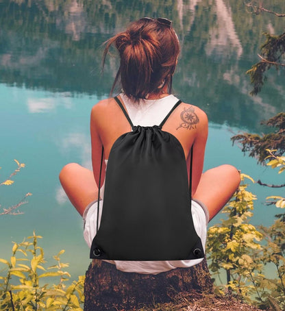 2PCS Drawstring Bags Bulk, String Backpack for Men Women, Cinch Bag Draw String Back Bag for Gym, Sports, Travel (2, Bright Yellow)