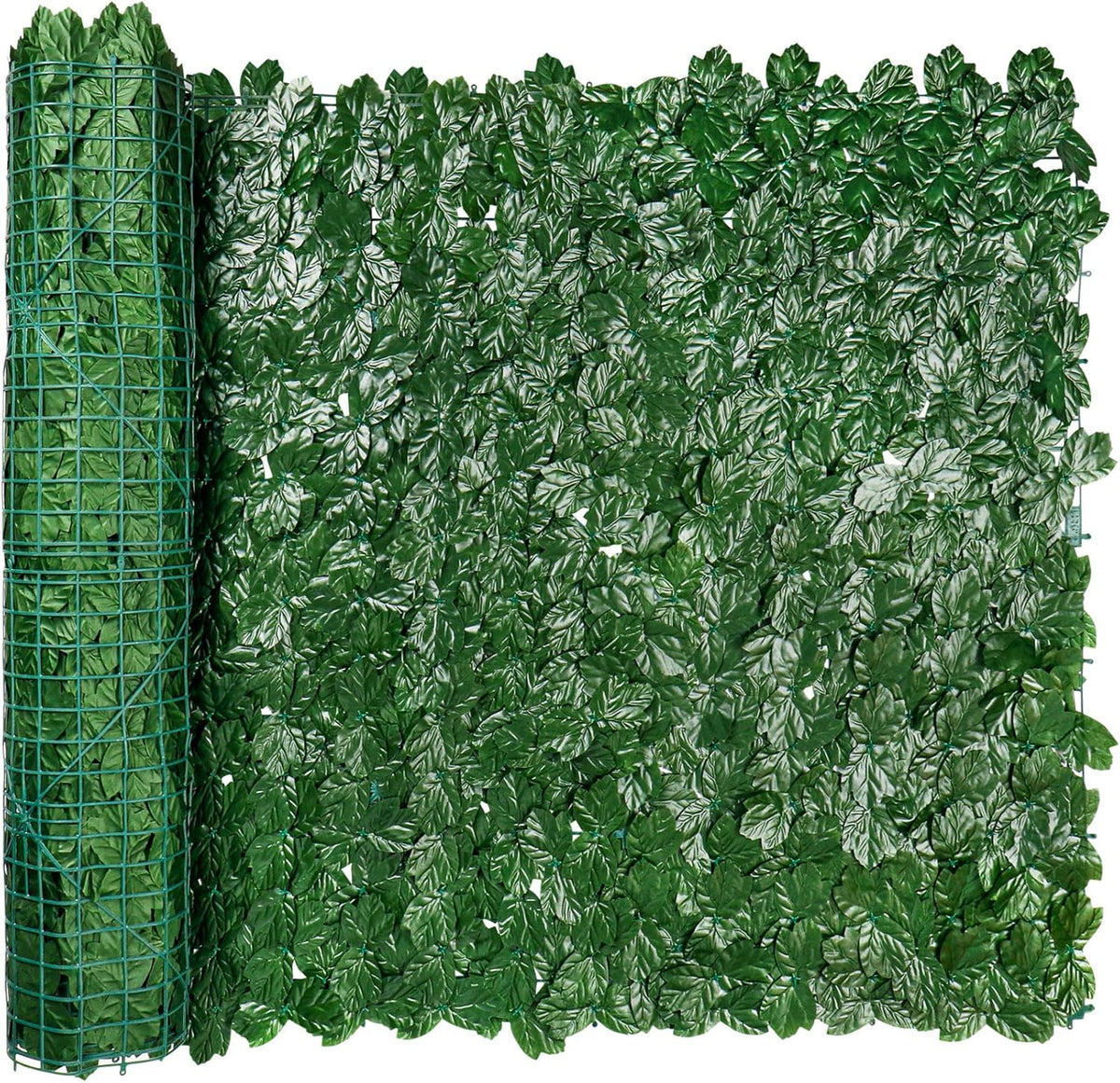 Artificial Ivy Privacy Screen for Fence, 39x118in Strengthened Joint Prevent Leaves Falling Off, Faux Hedge Panels Greenery Vines, Decorative Fences for Outdoor, Garden