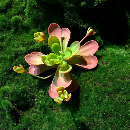 3 Pieces Artificial Cactus Plants Outdoor,Mini Fake Succulents,Plastic Plant Mini Cactus Christmas Tree for Bathroom Decorations,Kitchen Bouquet Garden & Outdoor Home Décor (Wispy)