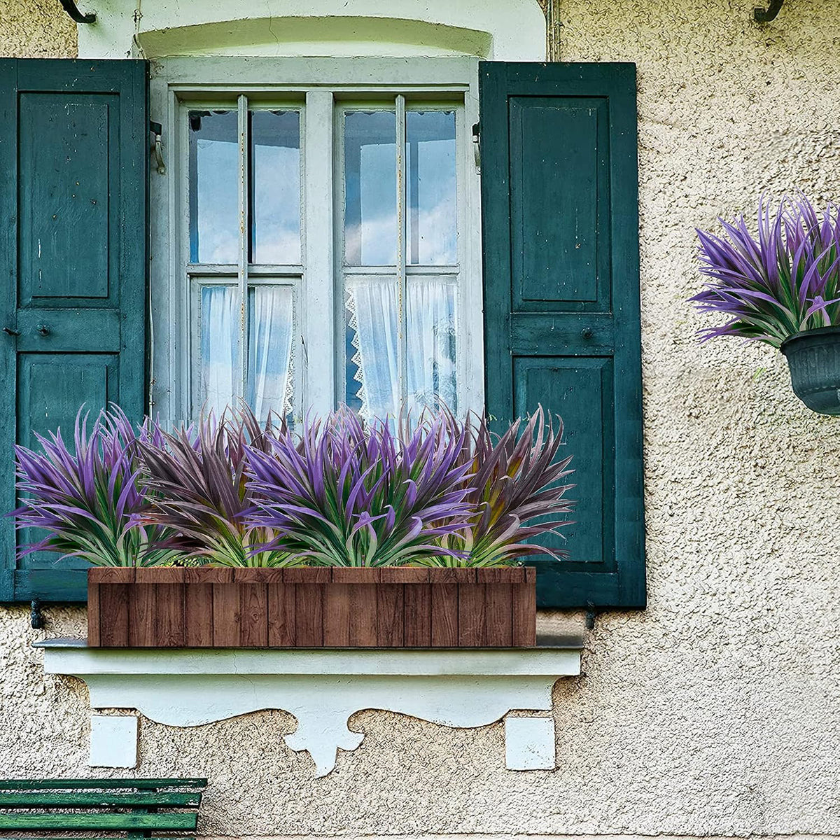 Artificial Plants Outdoor, UV Resistant, Fake Tropical Plants
