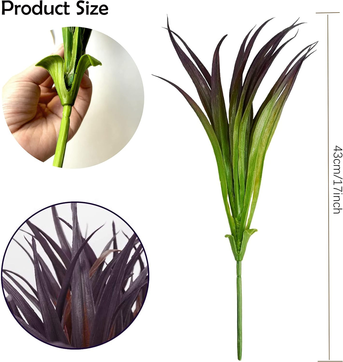 Artificial Plants Outdoor, UV Resistant, Fake Tropical Plants