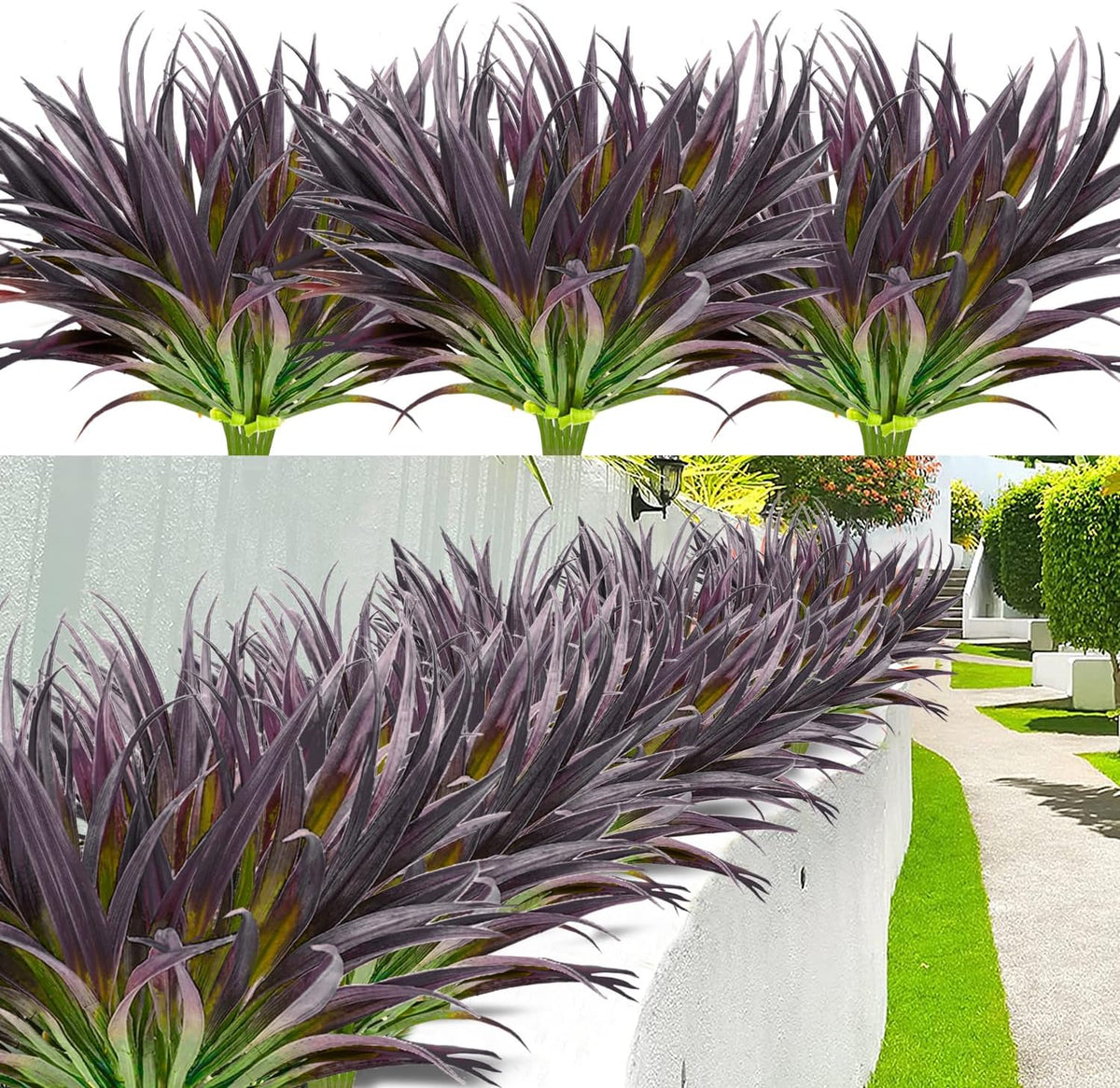 Artificial Plants Outdoor, UV Resistant, Fake Tropical Plants