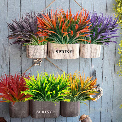 Artificial Plants Outdoor, UV Resistant, Fake Tropical Plants