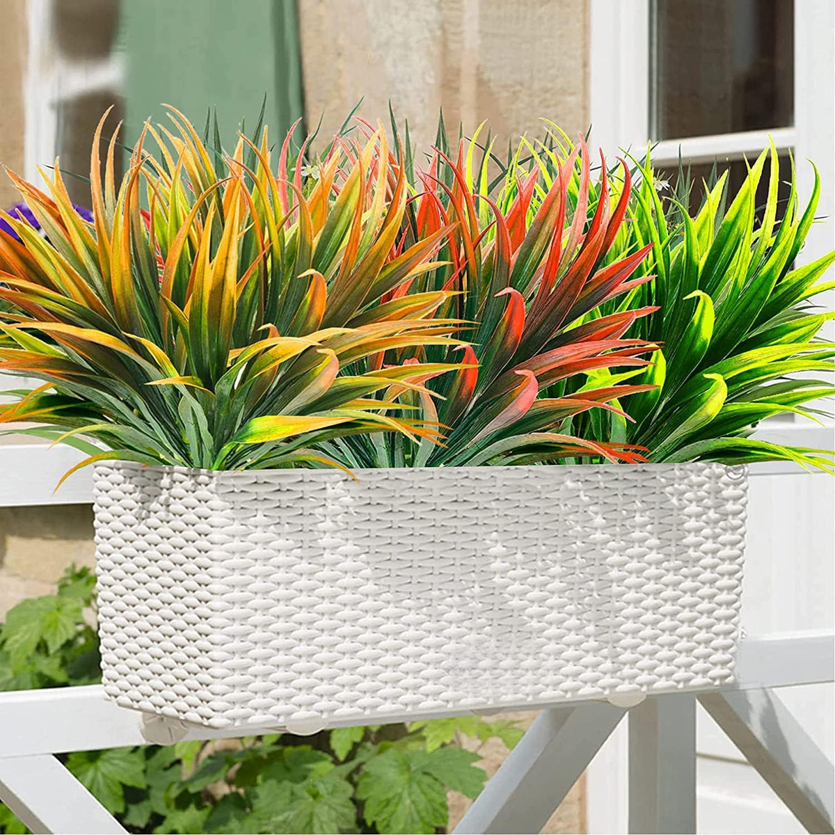 Artificial Plants Outdoor, UV Resistant, Fake Tropical Plants
