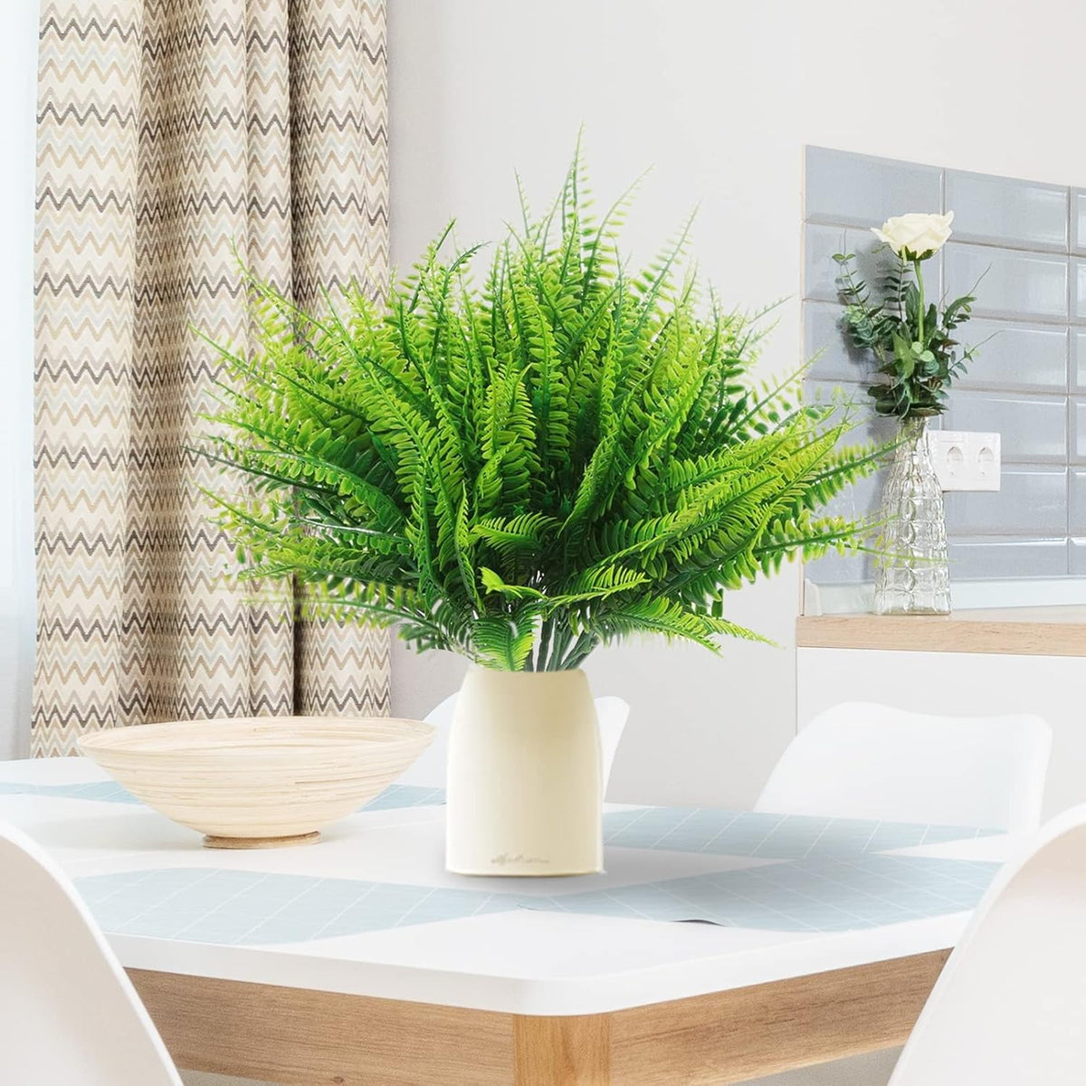 Artificial Plants Outdoor, UV Resistant, Fake Tropical Plants