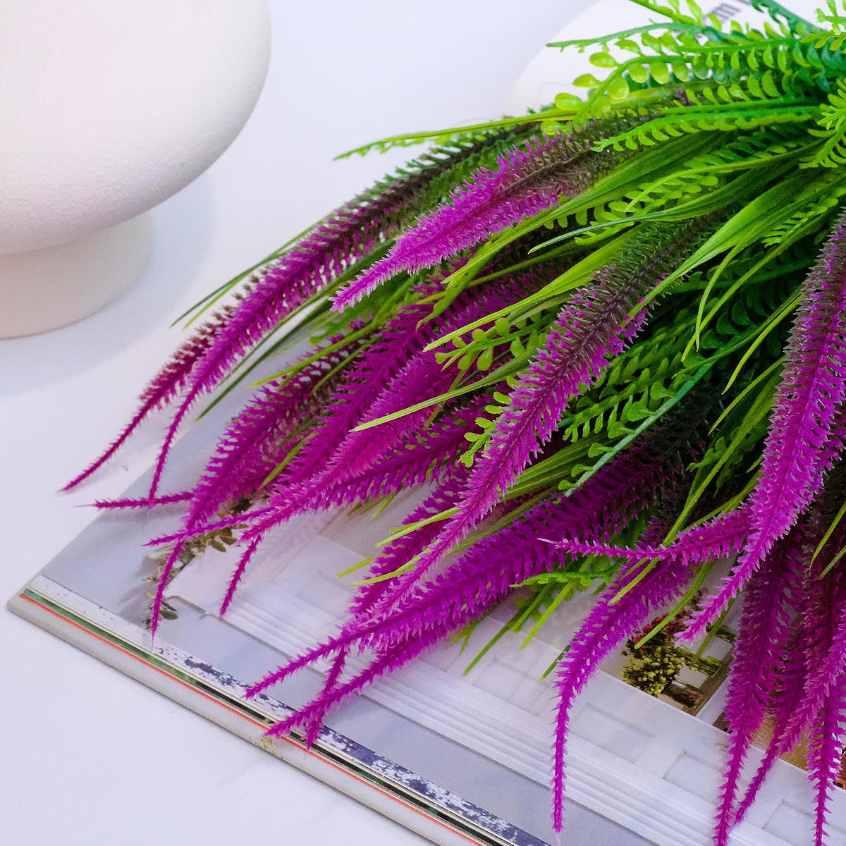 Artificial Plants Outdoor, UV Resistant, Fake Tropical Plants
