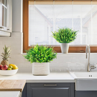 Artificial Plants Outdoor, UV Resistant, Fake Tropical Plants