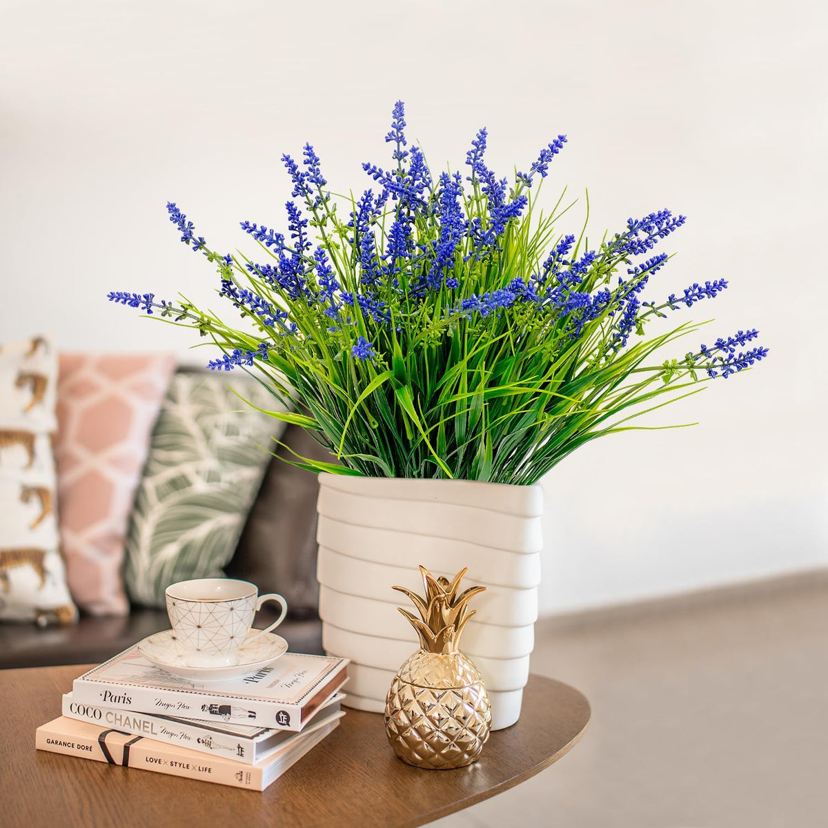 Artificial Plants Outdoor, UV Resistant, Fake Tropical Plants