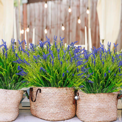 Artificial Plants Outdoor, UV Resistant, Fake Tropical Plants