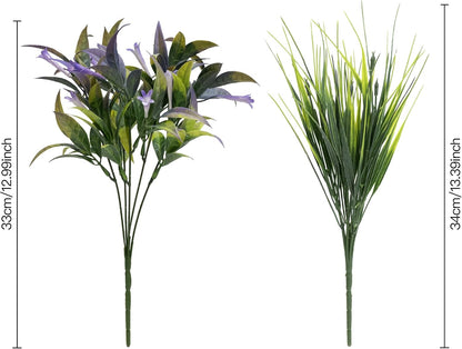 Artificial Plants Outdoor, UV Resistant, Fake Tropical Plants