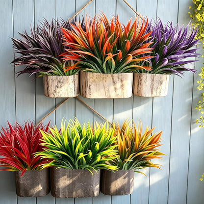 Artificial Plants Outdoor, UV Resistant, Fake Tropical Plants