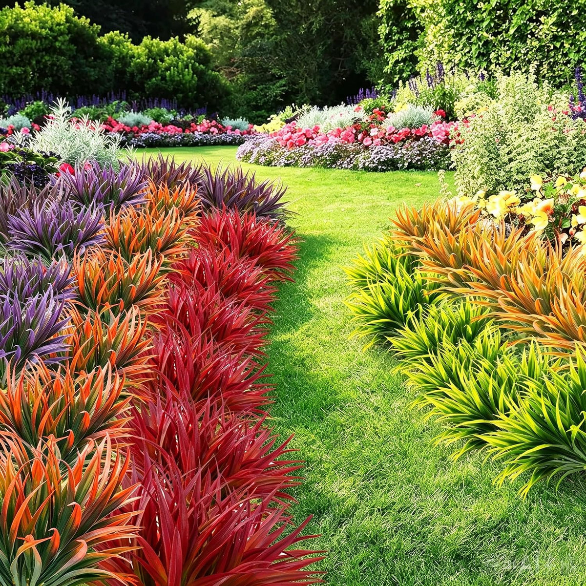 Artificial Plants Outdoor, UV Resistant, Fake Tropical Plants