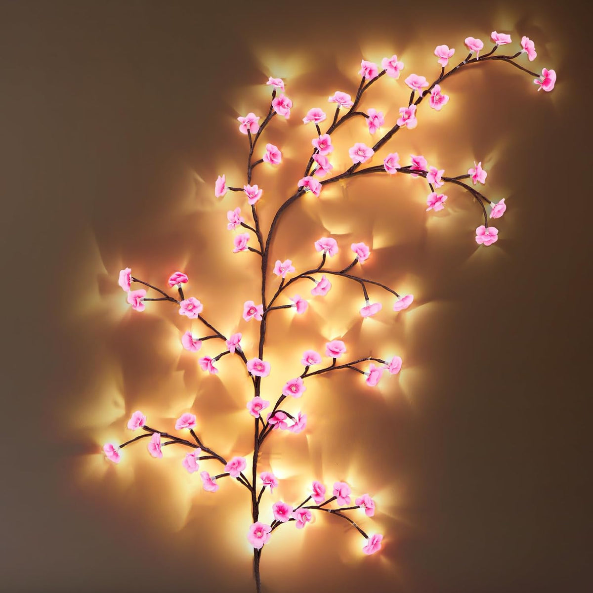 Cherry Blossom Tree Branch Lights for Wall, 3.94 FT Lights