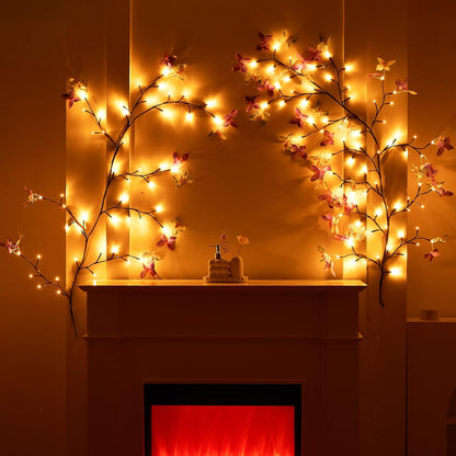 Cherry Blossom Tree Branch Lights for Wall, 3.94 FT Lights