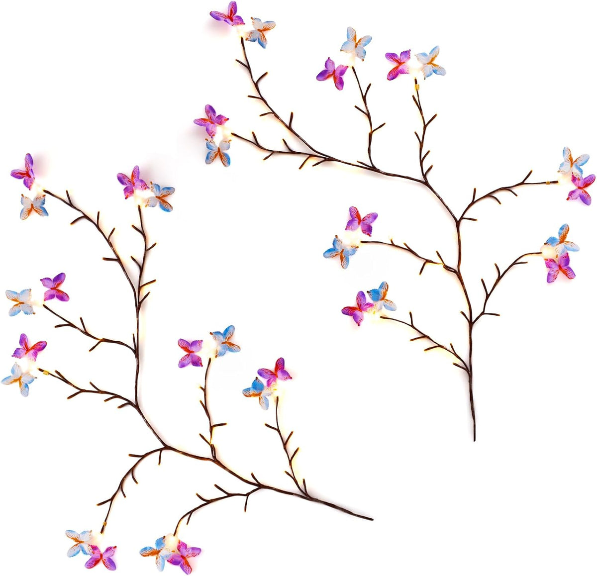 Cherry Blossom Tree Branch Lights for Wall, 3.94 FT Lights