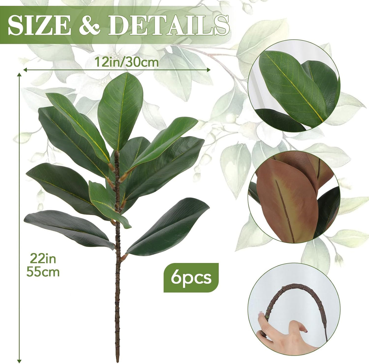 Artificial Monstera Leaves Artificial Plants Indoor Home Decor