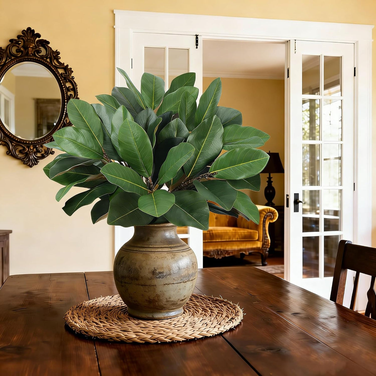 Artificial Monstera Leaves Artificial Plants Indoor Home Decor