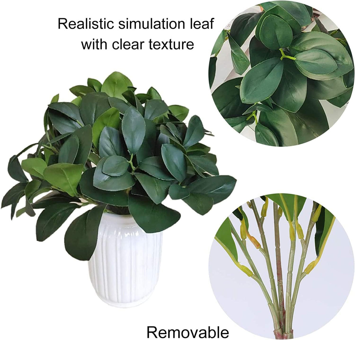 Artificial Monstera Leaves Artificial Plants Indoor Home Decor