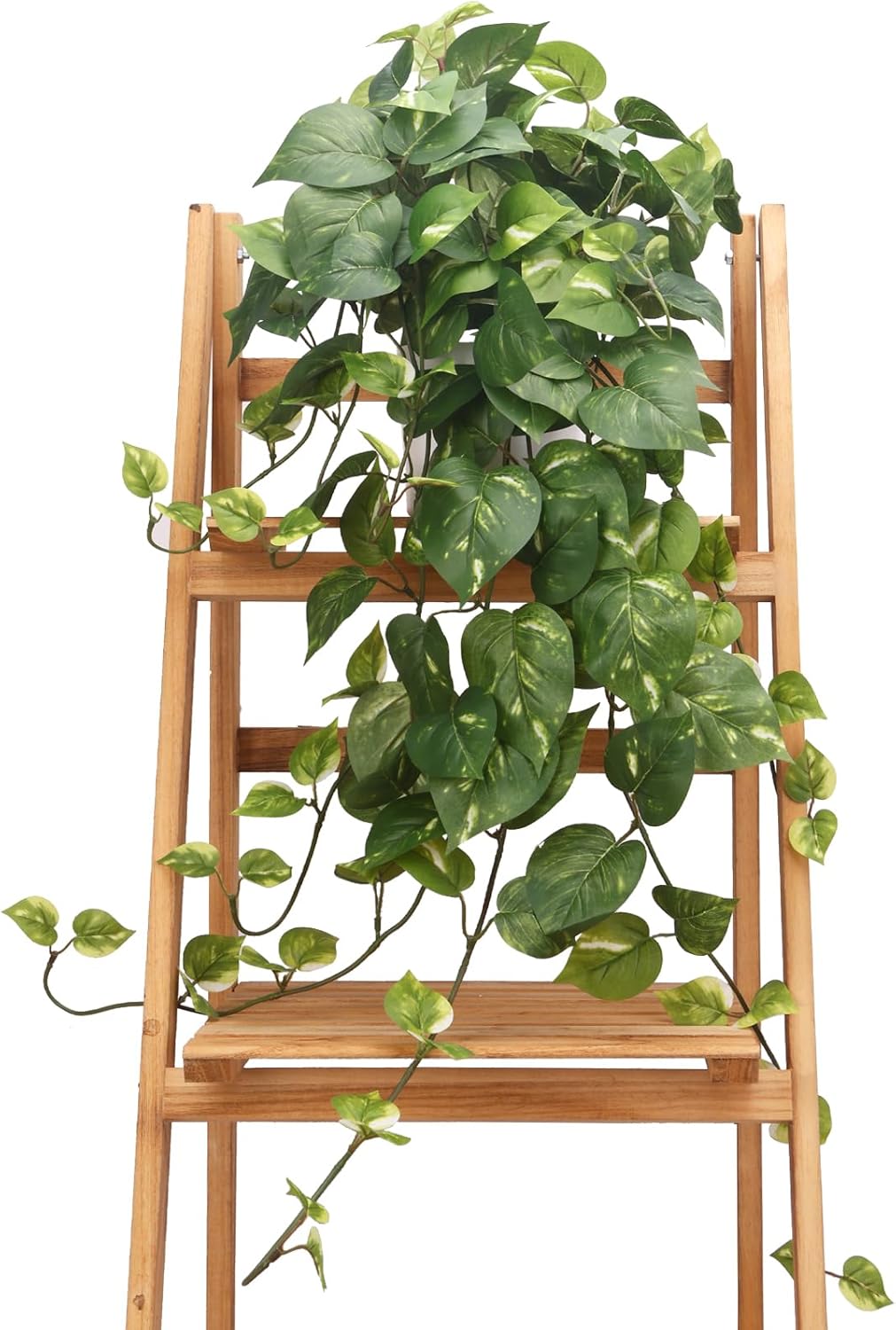 Artificial Plants Fake Pothos with Plastic Pot Artificial Potted Plant for Home Office Bedroom Indoor Outdoor Decor 1 Pack