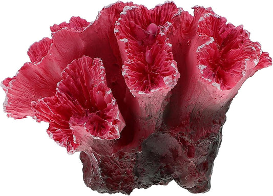 Fake Coral Decor - Aquarium Decorations Fish Tank Decorations Artificial Polyresin Coral Reef Decor Accessories for Betta Fish Tank Aquarium Landscape