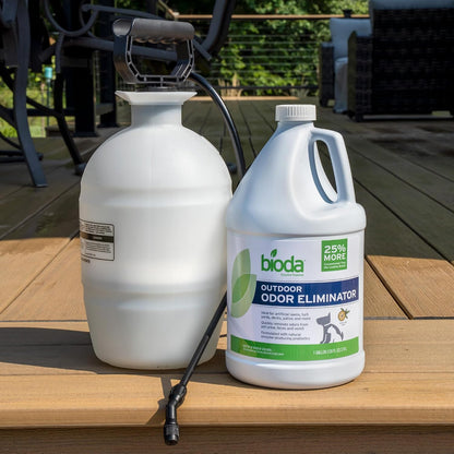 Probiotic Natural Outdoor Odor Eliminator, 1 gal Refill, Enzyme