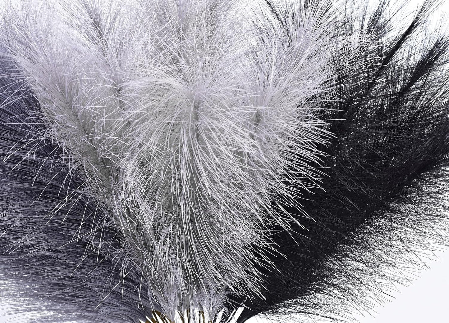 Green Pampas Grass Decor,23Inch 12pcs Faux Pampas Grass Bouquets Artificial Pampas Fake Pampas Flower for Home Living Room Bedroom Vase Decor