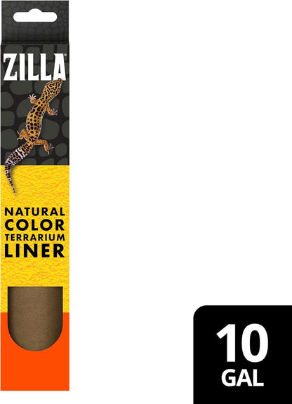 Reptile Bedding Substrate Floor Liner, Brown, 20L/29G