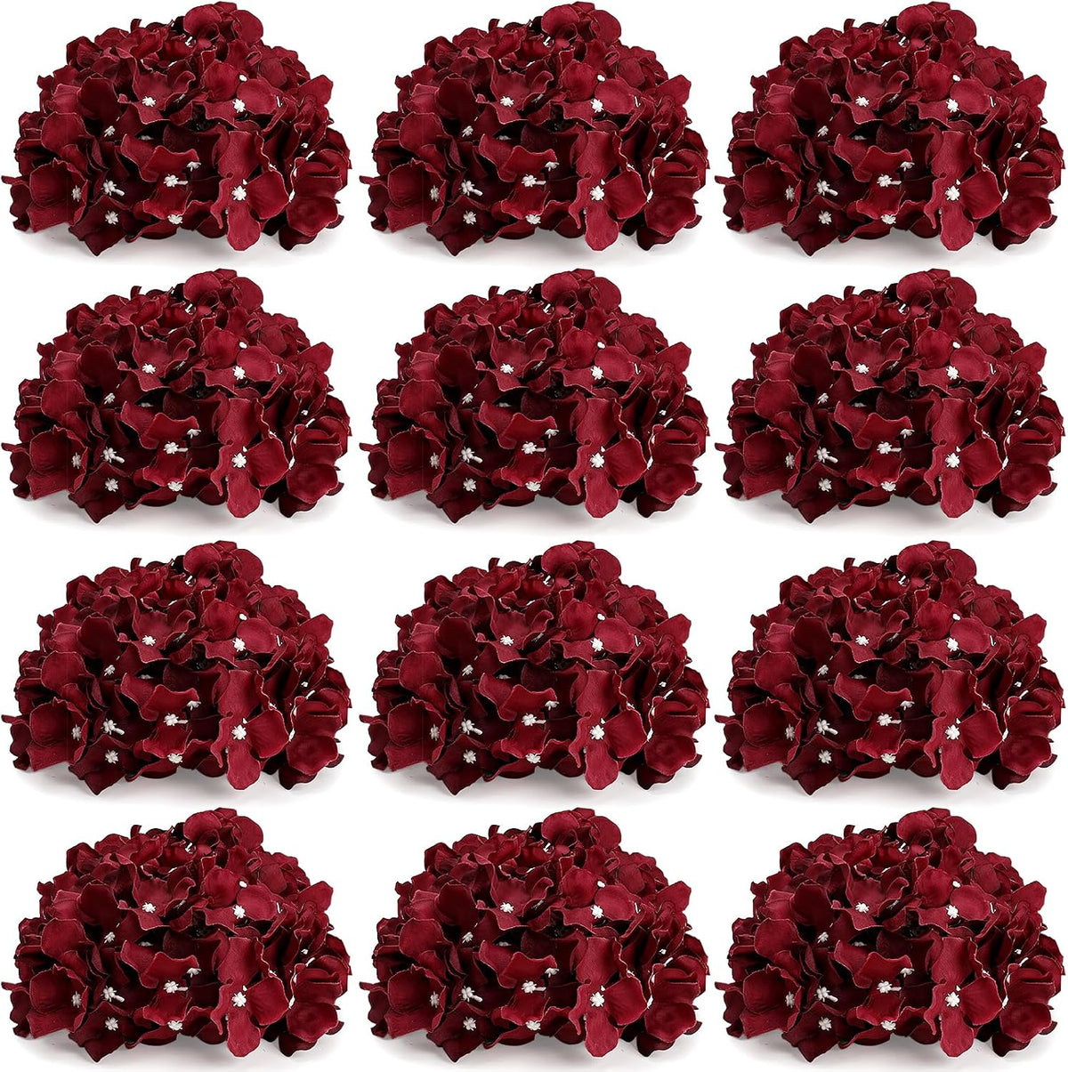Lilac Hydrangea Flower Balls for Centerpieces - 12 PCS