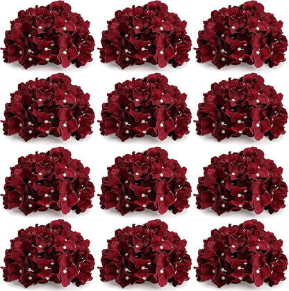 Lilac Hydrangea Flower Balls for Centerpieces - 12 PCS