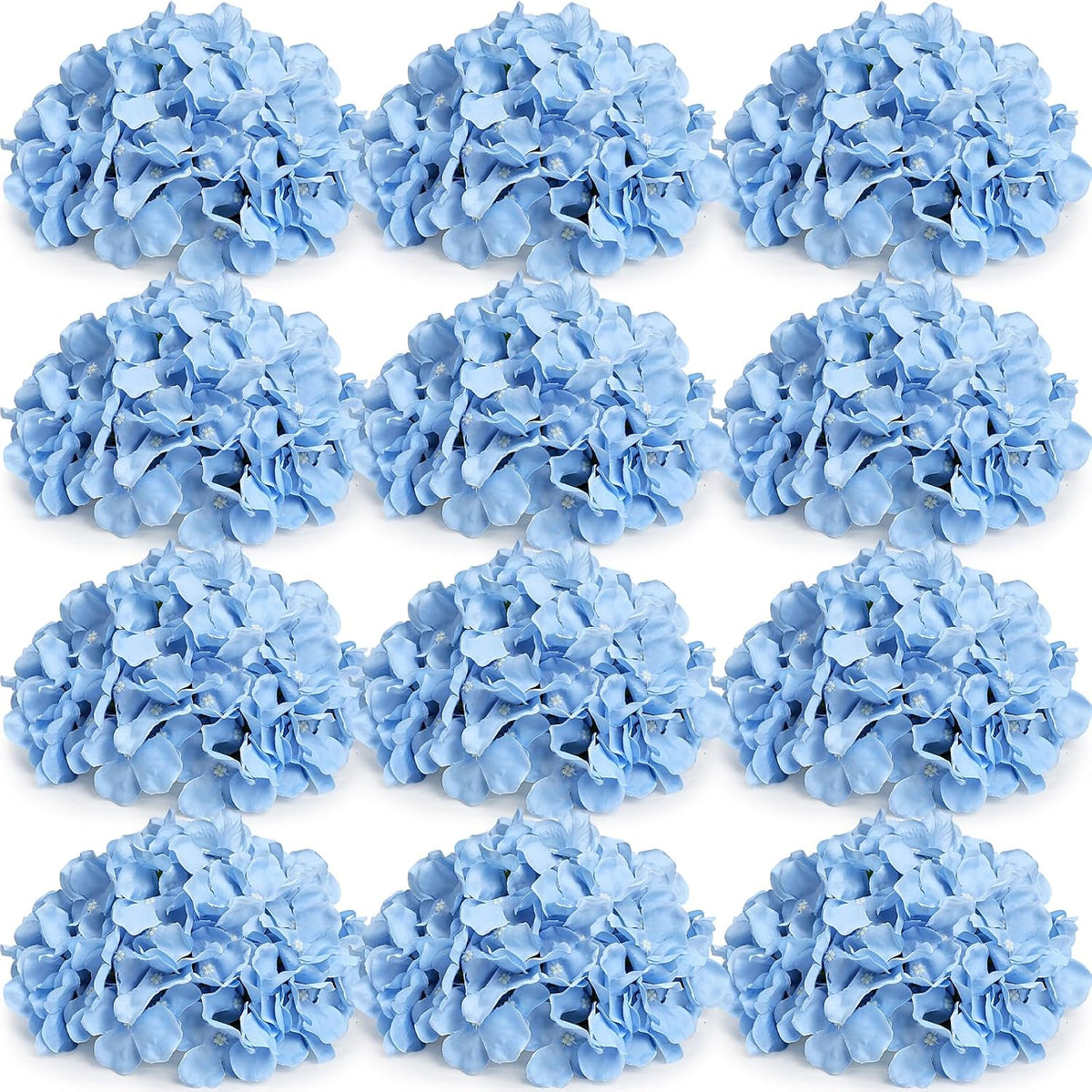 Lilac Hydrangea Flower Balls for Centerpieces - 12 PCS