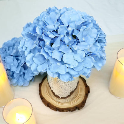 Lilac Hydrangea Flower Balls for Centerpieces - 12 PCS