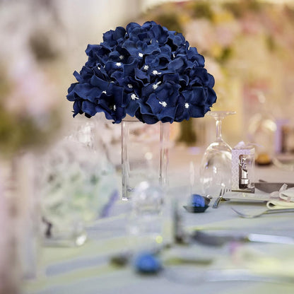 Lilac Hydrangea Flower Balls for Centerpieces - 12 PCS