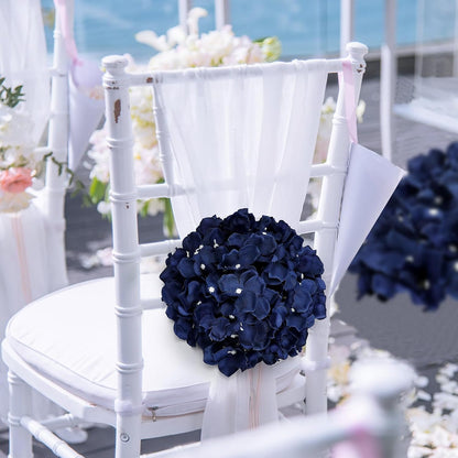 Lilac Hydrangea Flower Balls for Centerpieces - 12 PCS