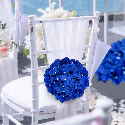 Lilac Hydrangea Flower Balls for Centerpieces - 12 PCS