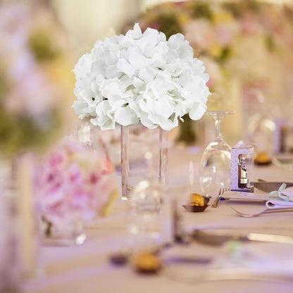 Lilac Hydrangea Flower Balls for Centerpieces - 12 PCS