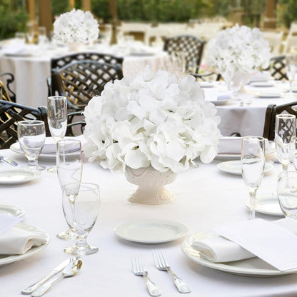 Lilac Hydrangea Flower Balls for Centerpieces - 12 PCS