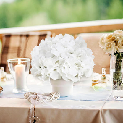 Lilac Hydrangea Flower Balls for Centerpieces - 12 PCS