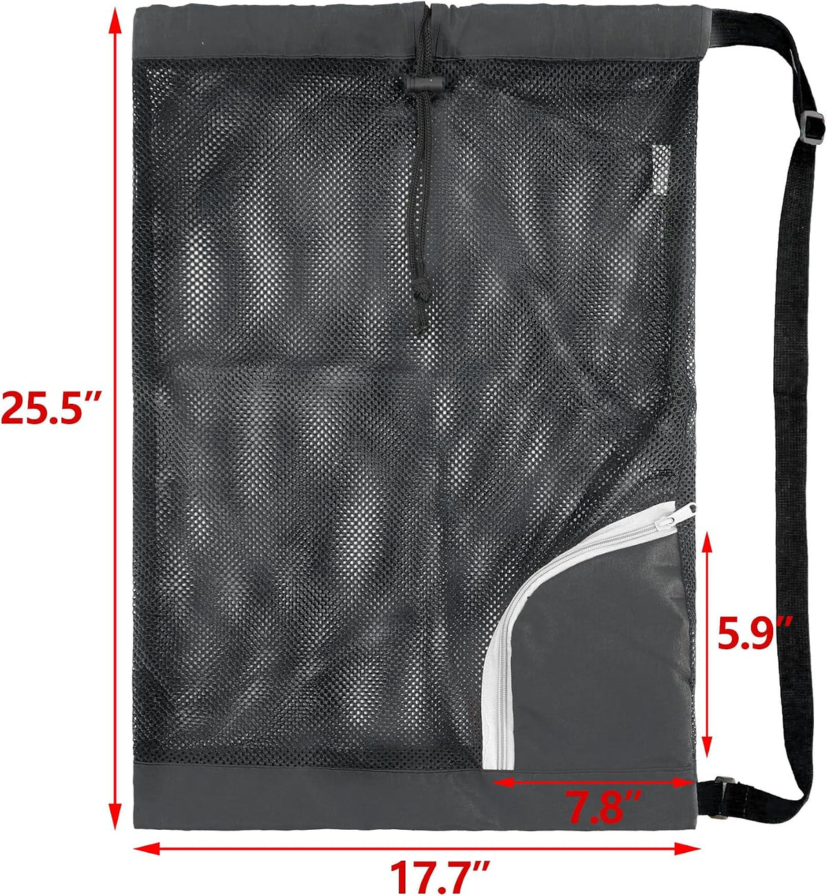 Gym Bags for Men Women Mesh Drawstring Backpack for Swim Sports Workout Gear Gifts for Swimmers Beach Pool Wrestling Backpack Cinch Bag With 3 Pockets Neon Yellow XLarge