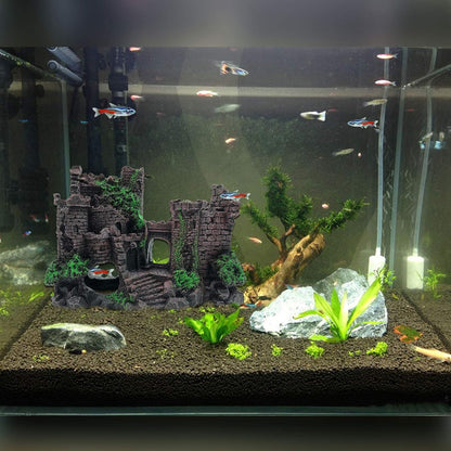 Reptile Rock Hide Cave,Resin Crested Gecko Hideout Caves Lizard Hideaway Bridge Terrarium Habitat Decor for Lizard Snake Turtle