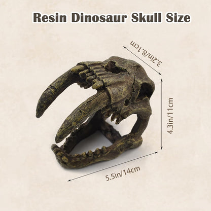 Reptile Rock Hide Cave,Resin Crested Gecko Hideout Caves Lizard Hideaway Bridge Terrarium Habitat Decor for Lizard Snake Turtle