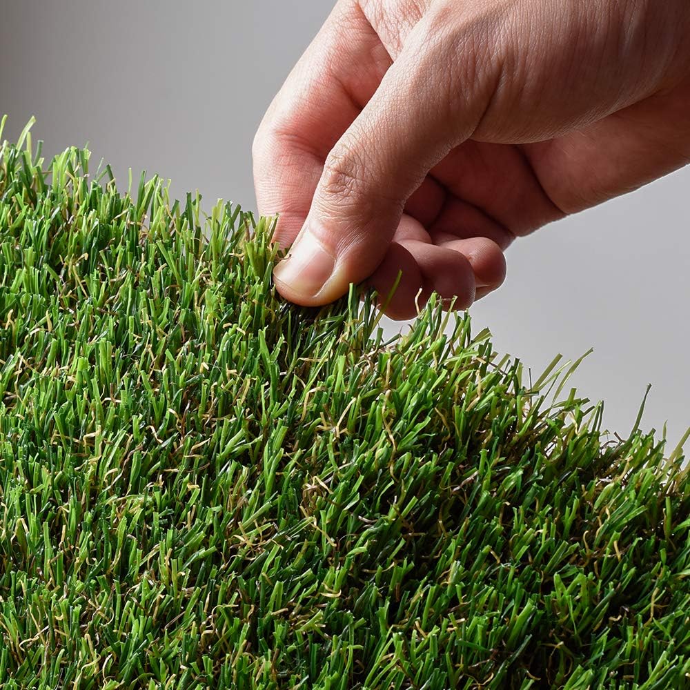 Dog Grass Pad with Tray, Dog Litter Box with Artificial Grass