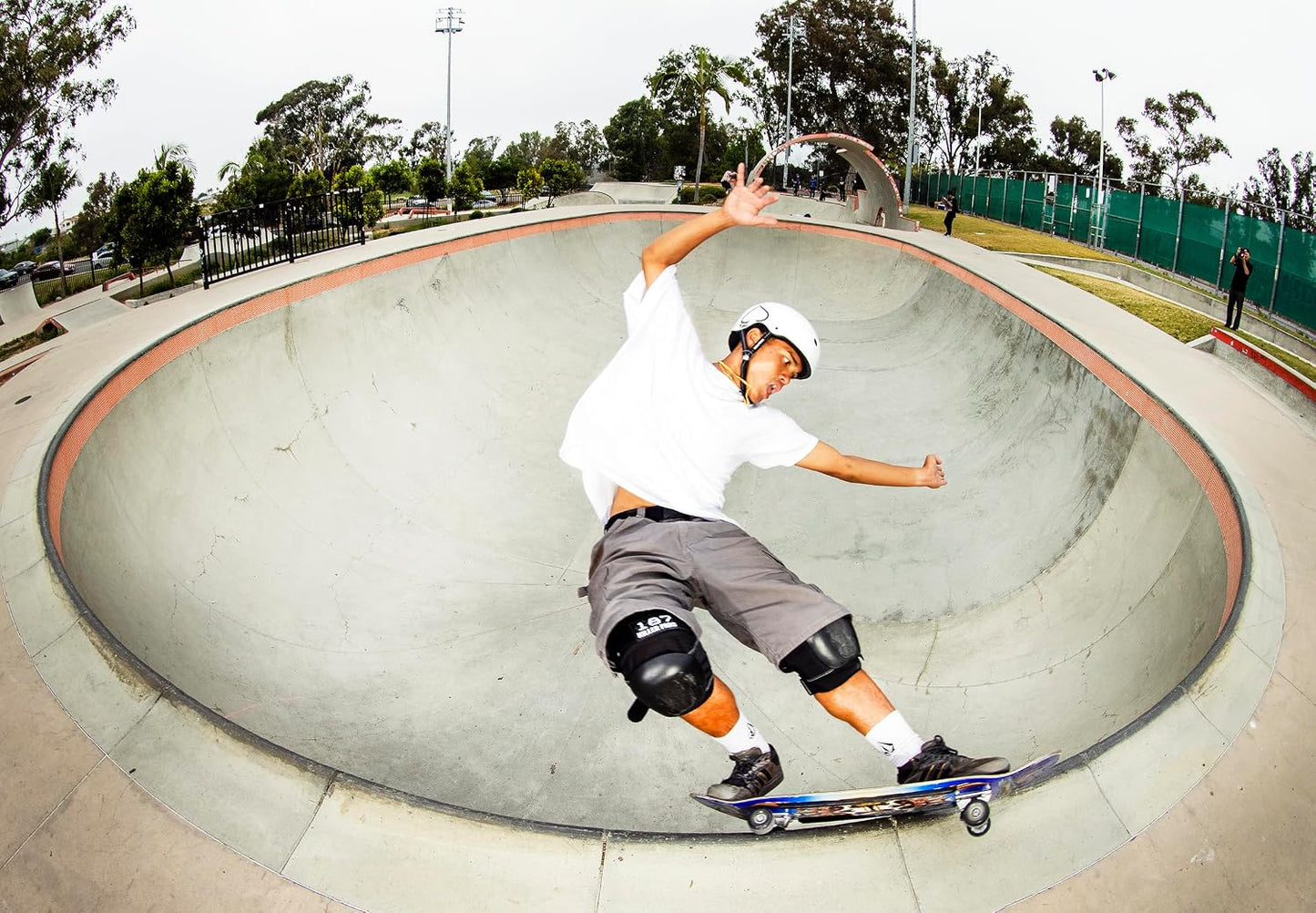 Low PRO Triple Certified Helmet - Ideal for Skateboarding, Bicycling, BMX and Roller Skating